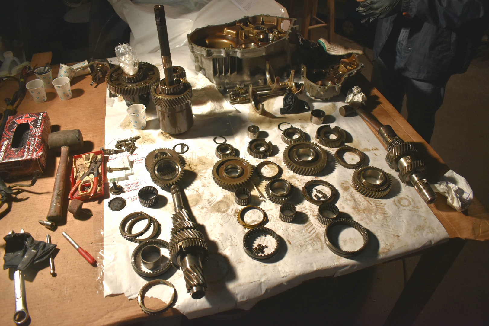 3000GT Transmission Teardown